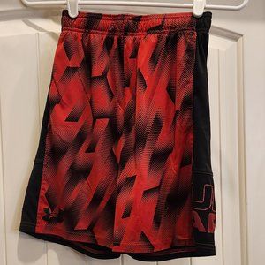 Under Armour Red & Black Boys shorts